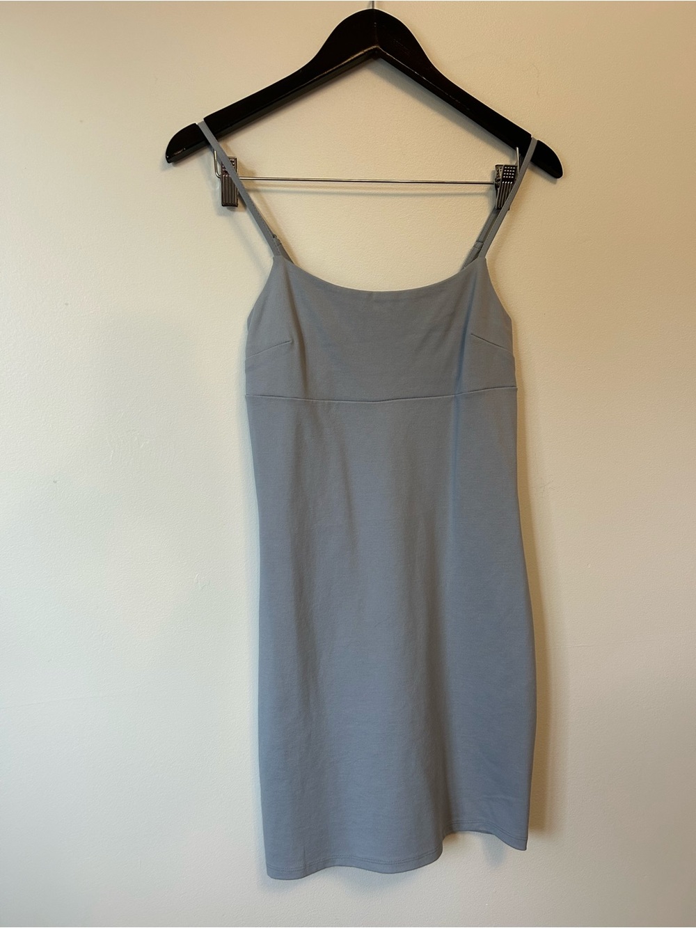 Dynamite Light Blue Spaghetti-Strap Mini Dress
